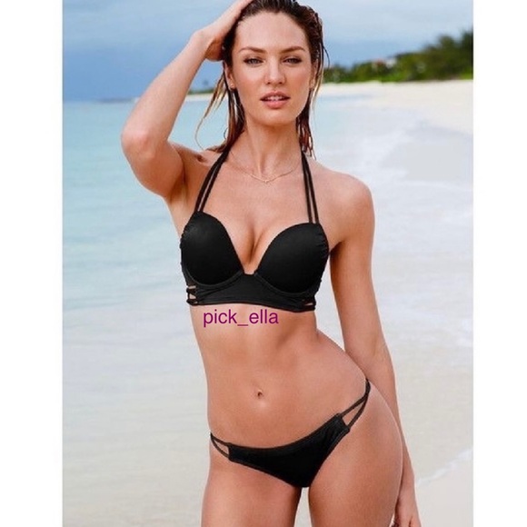 32A,32B,34C Vs Victoria’s Secret Bombshell Adds-2Cups Longline Swim Bikini 2Pcs - Picture 4 of 15